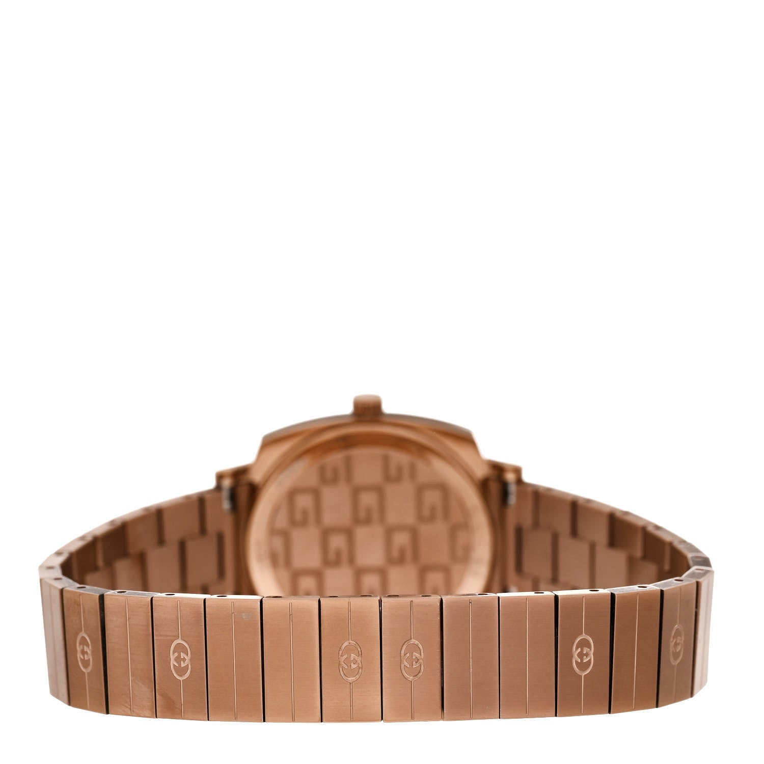 Gucci Stainless Steel 27mm Grip Quartz Watch Gold 3 of 5