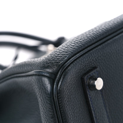 Hermes Togo Birkin 35 Bleu Ocean 8 of 13