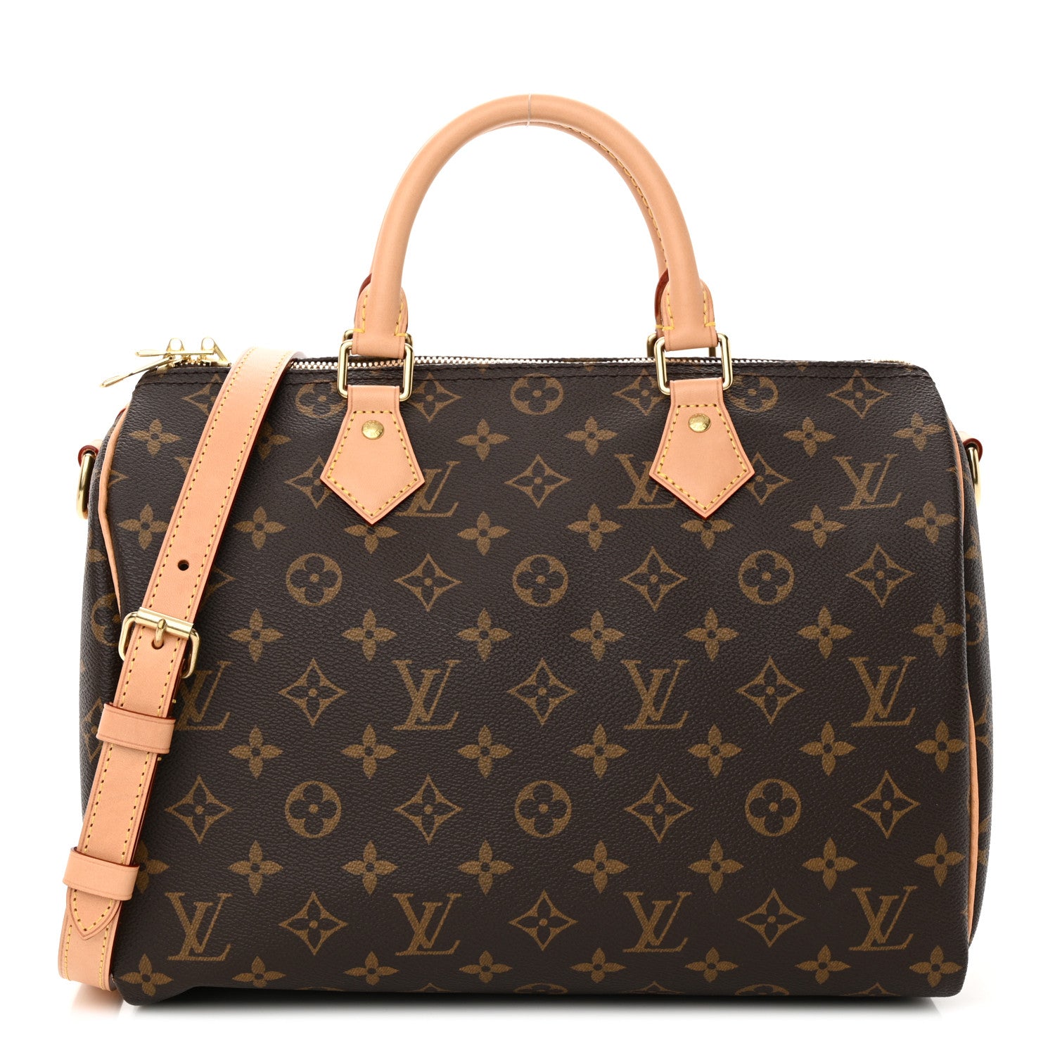 Louis Vuitton Monogram World Tour Speedy Bandouliere 30 1 of 9