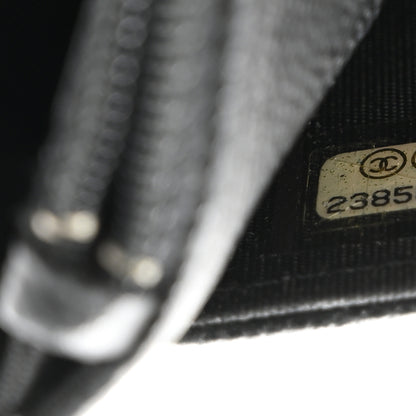 Chanel Caviar Quilted Boy Wallet On Chain WOC Black 8 of 12