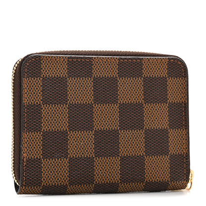 Louis Vuitton Damier Ebene Zippy Coin Purse 3 of 9