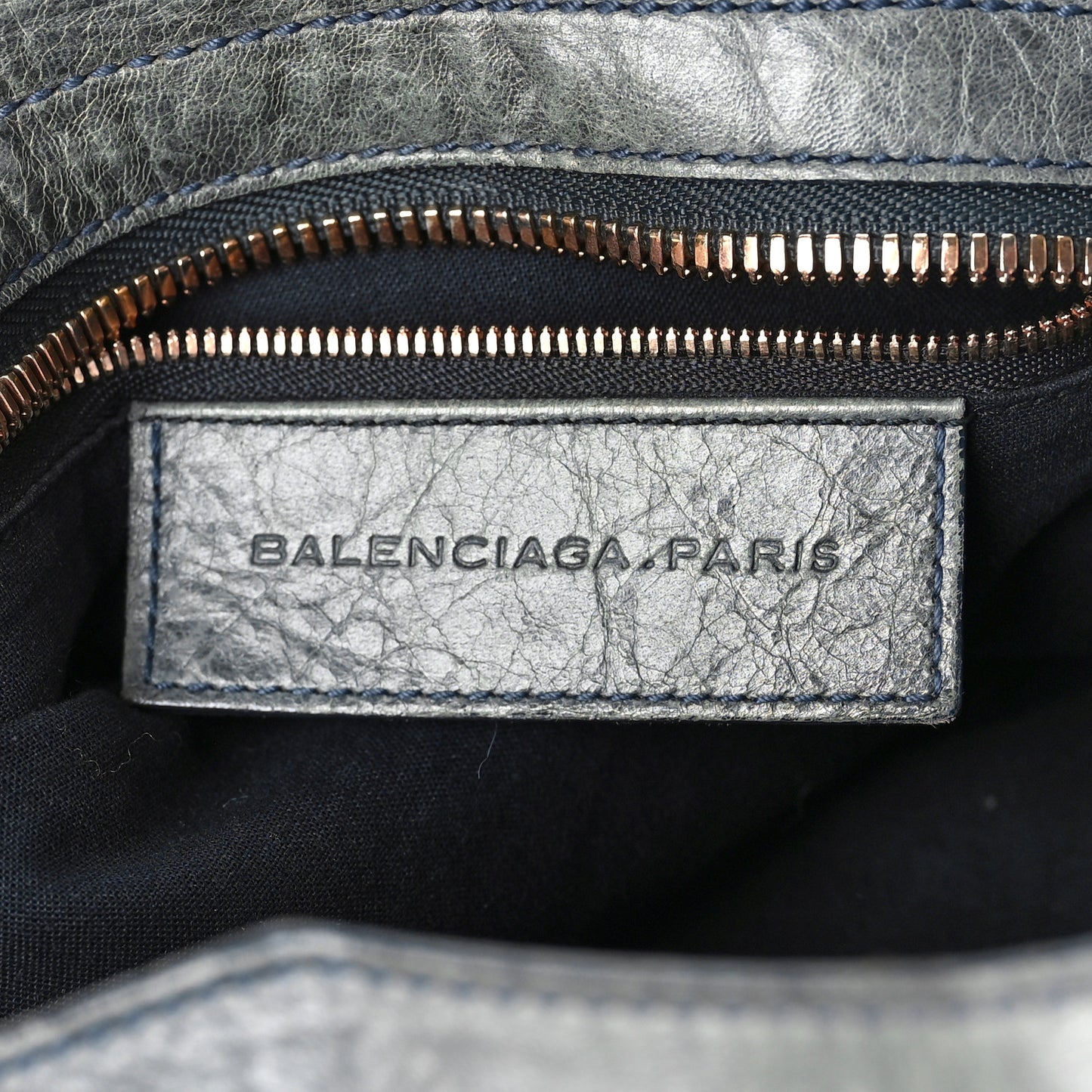 Agneau Giant 21 Rose Gold Hardware Part Time Anthracite