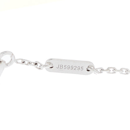 Van Cleef & Arpels 18K White Gold Diamond Sweet Alhambra Bracelet 4 of 4