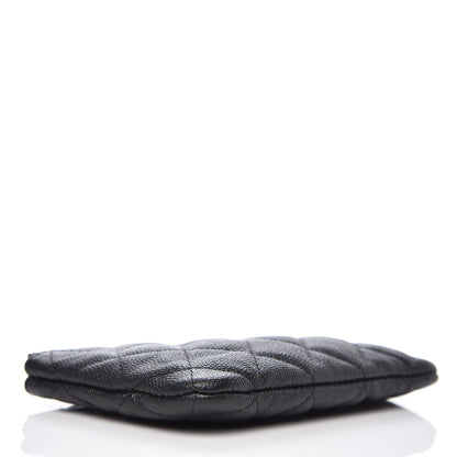 Chanel Caviar Quilted Small Cosmetic Case Black 4 of 7