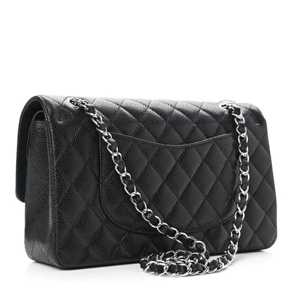 Chanel Caviar Quilted Medium Double Flap Black 3 of 11