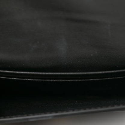 Celine Shiny Calfskin Triomphe Card Holder Black 4 of 6