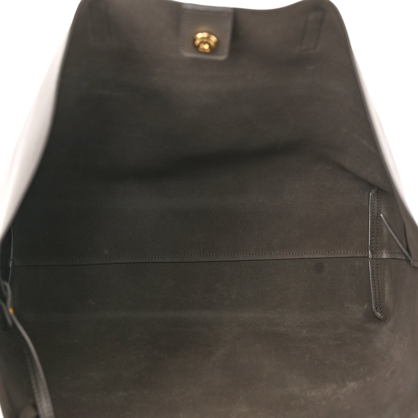 Calfskin Large Shopping Tote Pebble