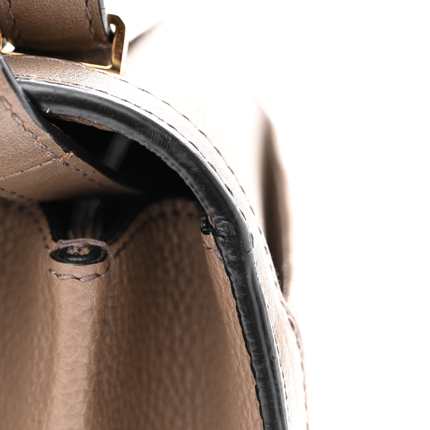 Loewe Grained Calfskin Medium Barcelona Shoulder Bag Taupe 10 of 11