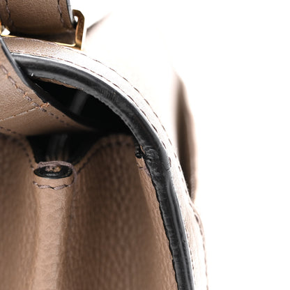 Loewe Grained Calfskin Medium Barcelona Shoulder Bag Taupe 10 of 11