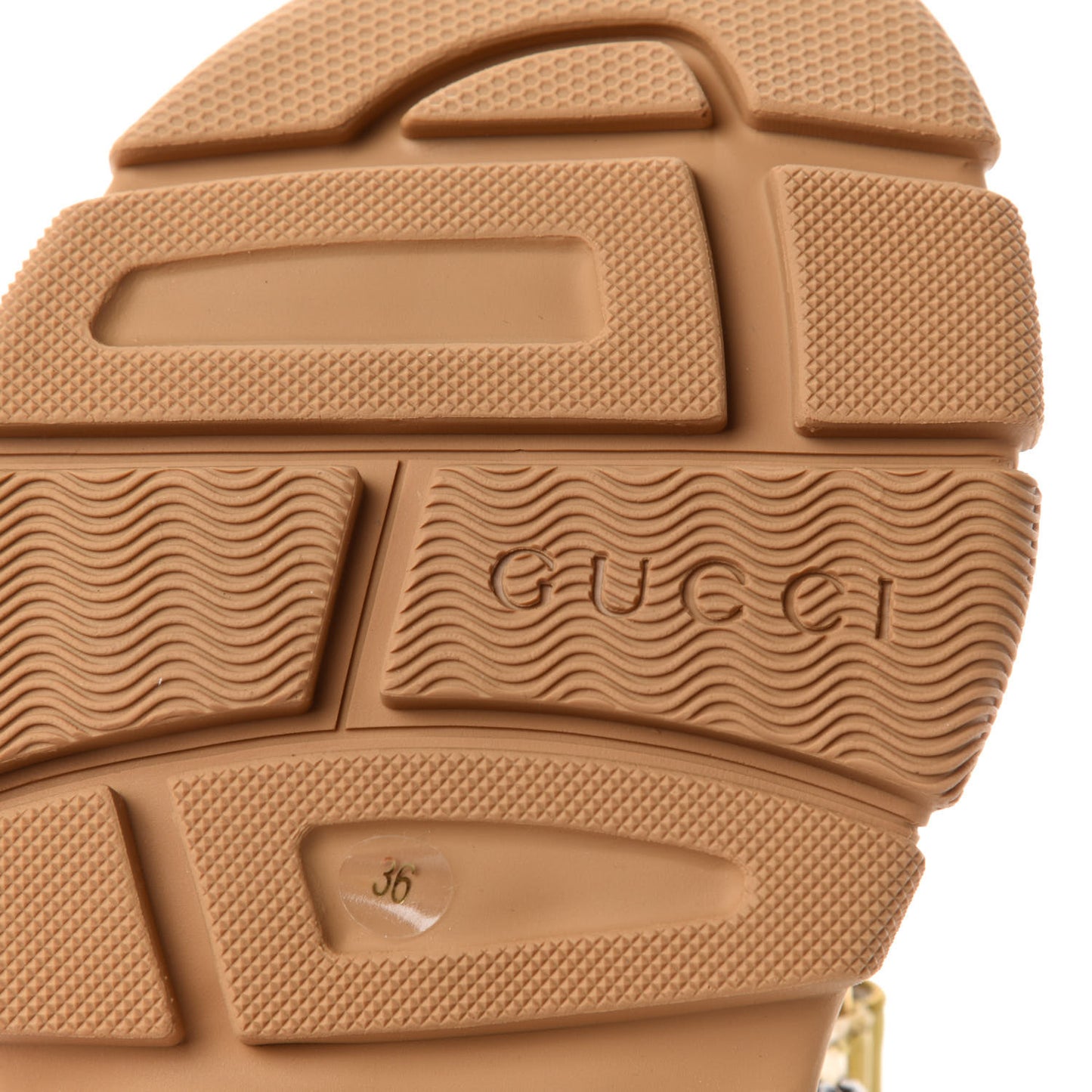 Silk Calfskin Mesh Crystal Embellished Studded Womens Aguru Sandals 36 Gold