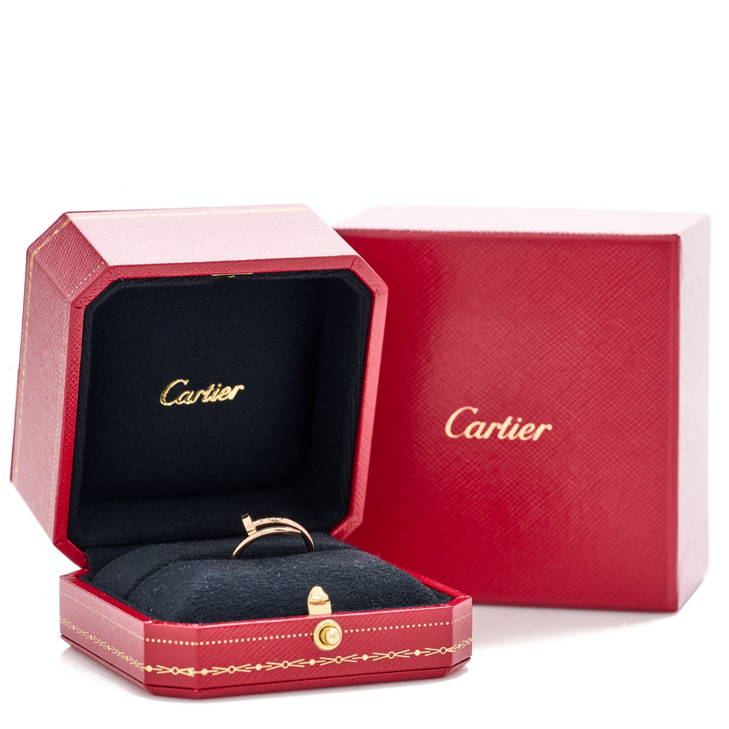 18K Pink Gold Small Juste Un Clou Ring 49 5