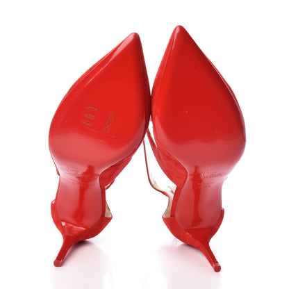 Christian Louboutin Veau Velours Rosas 85 Pumps 38.5 Loubi 5 of 9