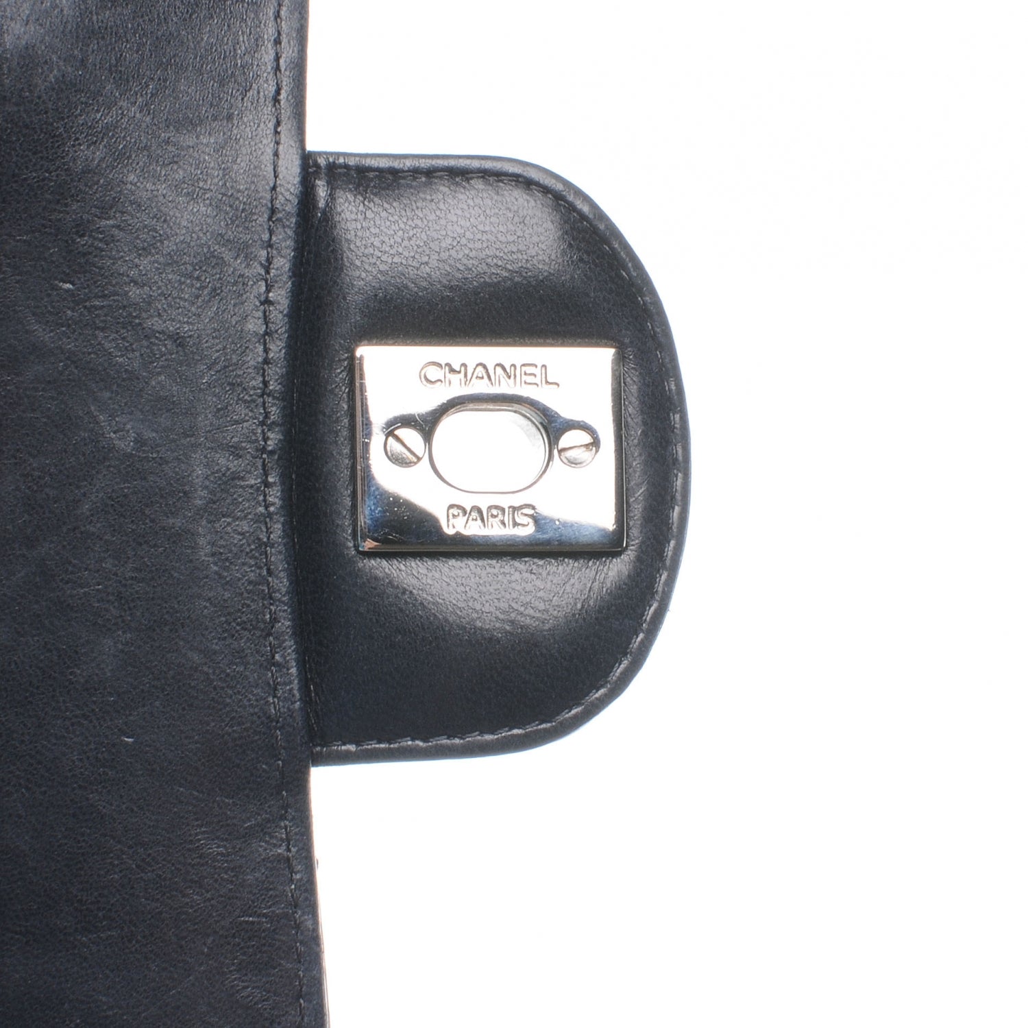 Chanel Glitter Patent Quilted Evening Star Medium Double Flap Black 5 of 8