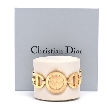 Christian Dior Stainless Steel 25mm Malice Quartz Watch Gold 5 of 5