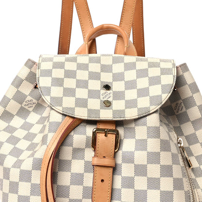 Louis Vuitton Damier Azur Sperone Backpack 8 of 14