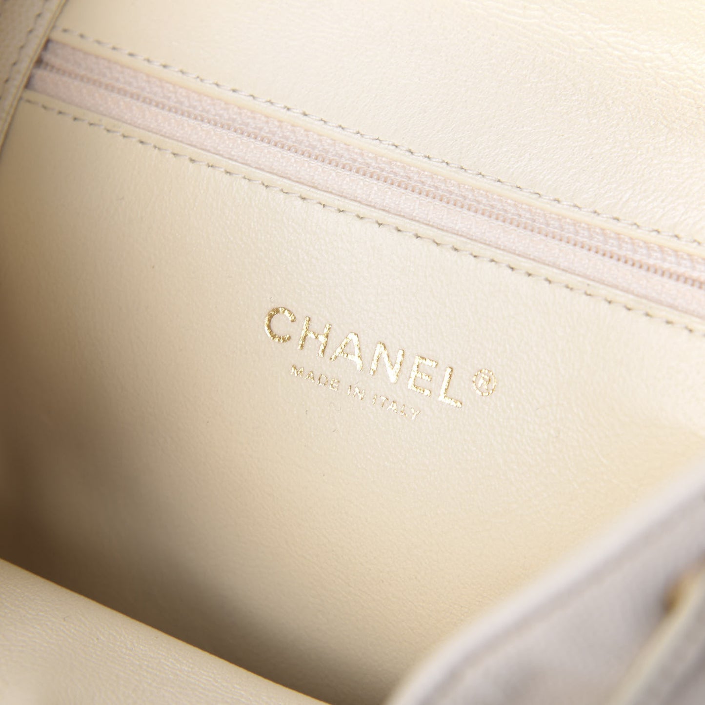 Caviar Quilted Business Affinity Backpack White