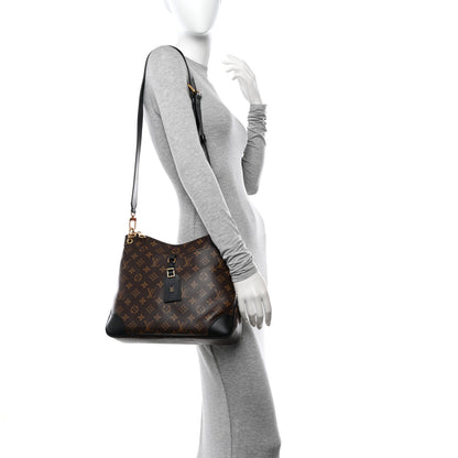 Louis Vuitton Monogram Odeon MM Black 2 of 12