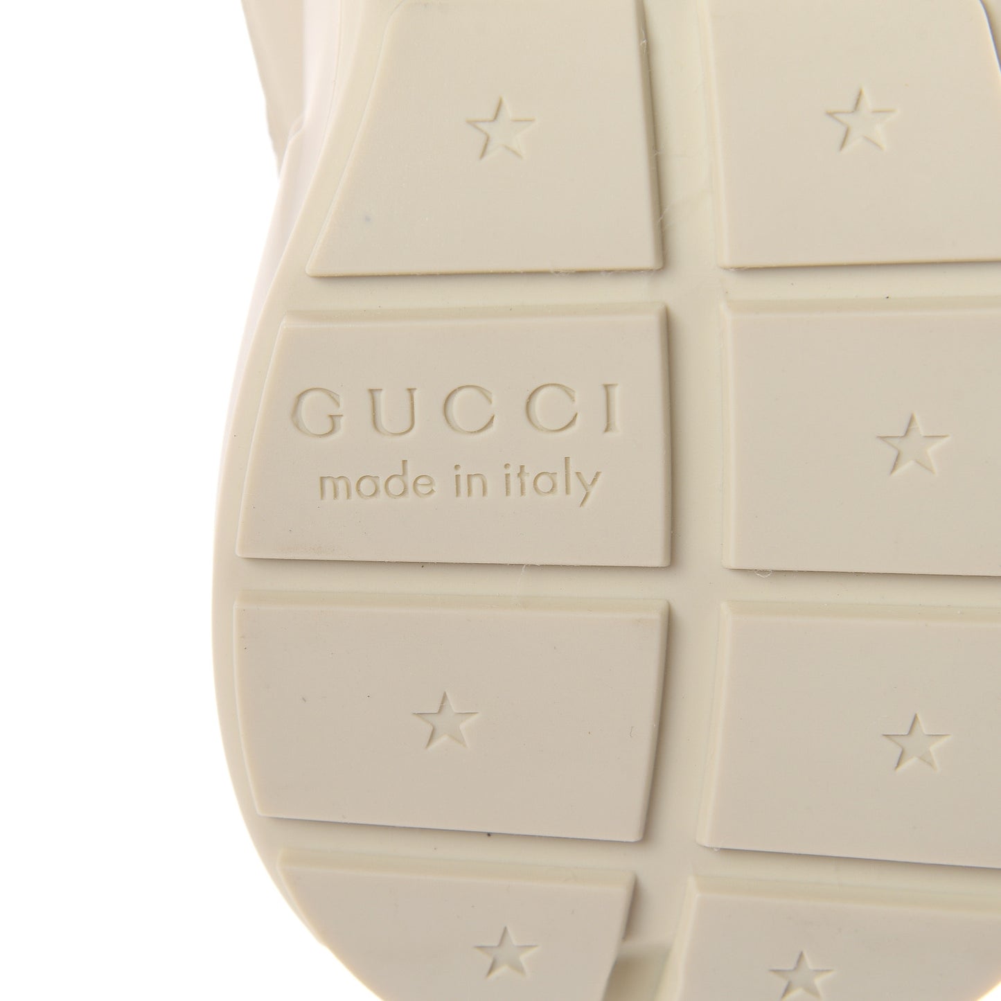 Calfskin Logo Womens Rhyton Sneakers 36 Ivory