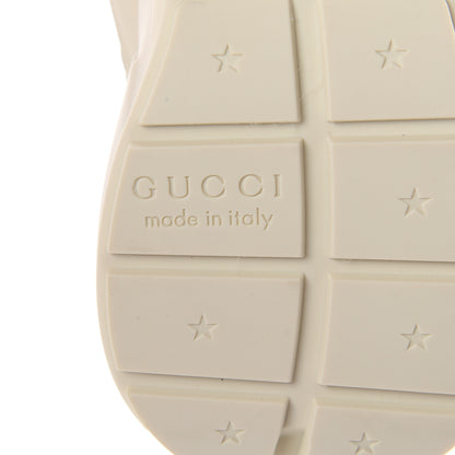 Gucci Calfskin Logo Womens Rhyton Sneakers 36 Ivory 7 of 7