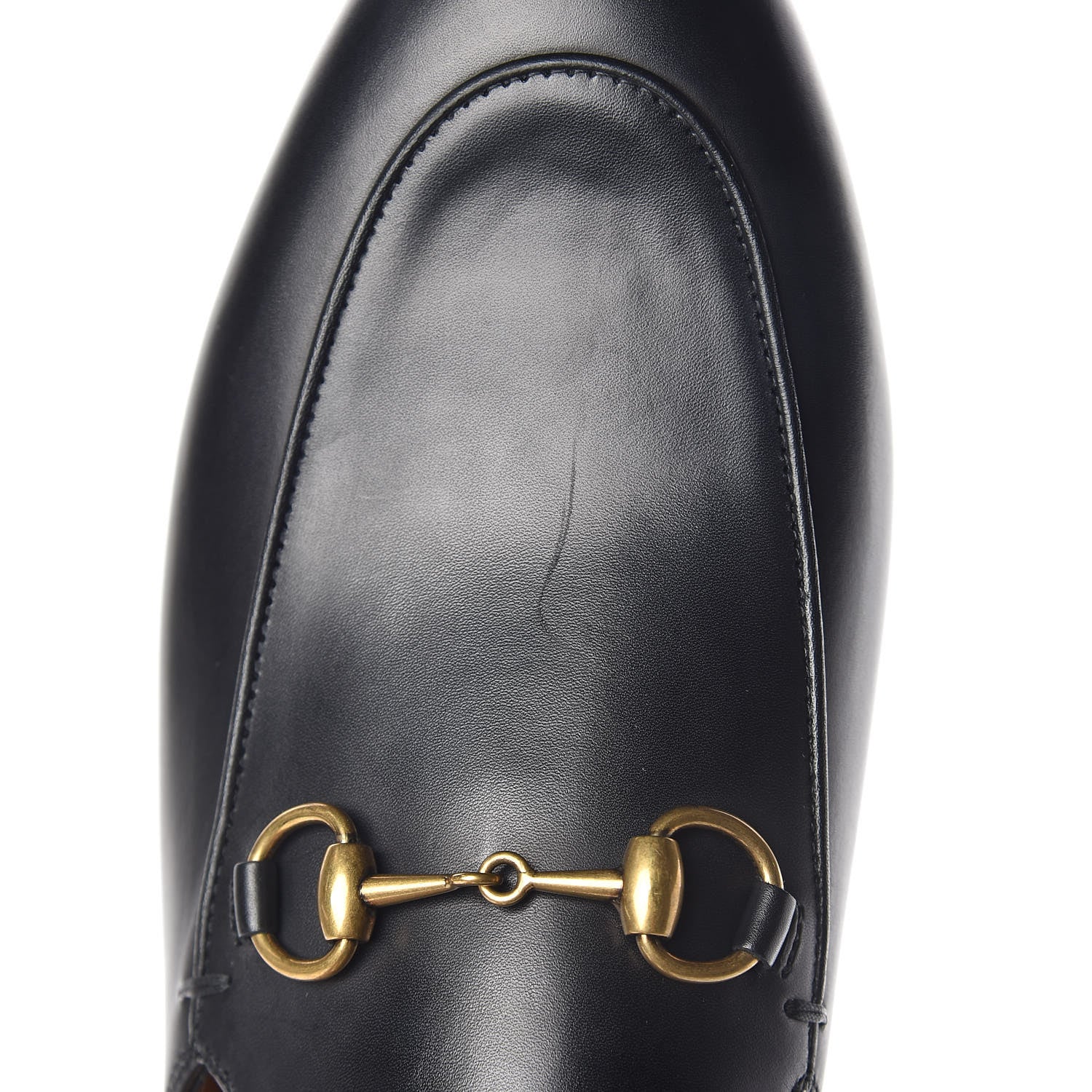 Gucci Calfskin Womens Princetown Slippers 37 Black 8 of 9