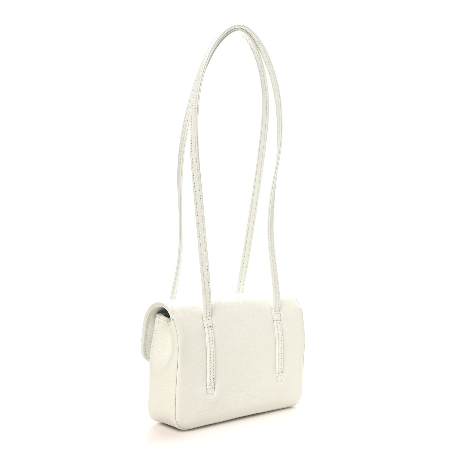 Chanel Shiny Caviar Mini Preppy Coco Shoulder Bag Light Blue 3 of 11