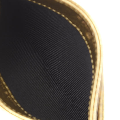 Chanel Metallic Calfskin Crocodile Embossed Cocodile Card Holder Gold 5 of 12