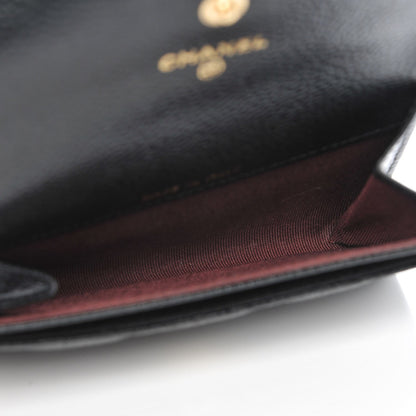 Chanel Caviar Quilted Flap Card Holder Black 5 of 9