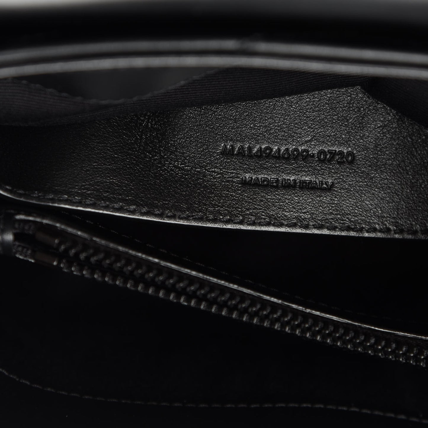 Calfskin Y Quilted Monogram Small Loulou Chain Satchel Black