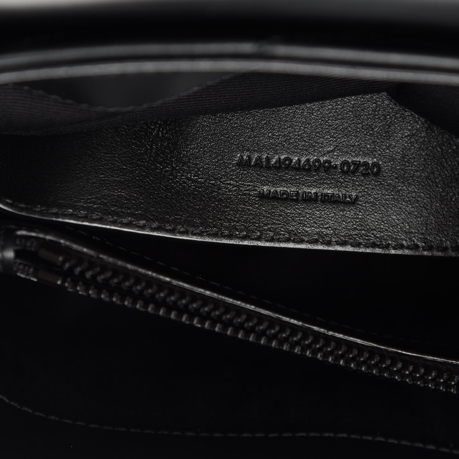 Saint Laurent Calfskin Y Quilted Monogram Small Loulou Chain Satchel Black 10 of 11
