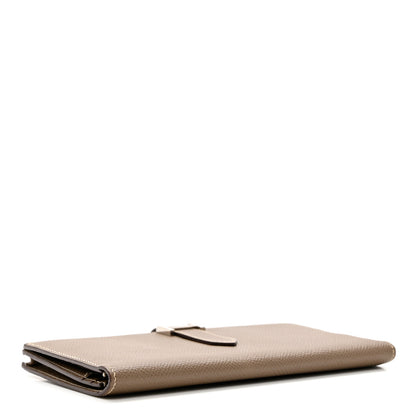 Hermes Epsom Bearn Gusset Wallet Etoupe 3 of 10