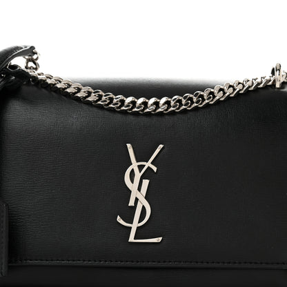 Saint Laurent Calfskin Medium Monogram Sunset Black 9 of 11