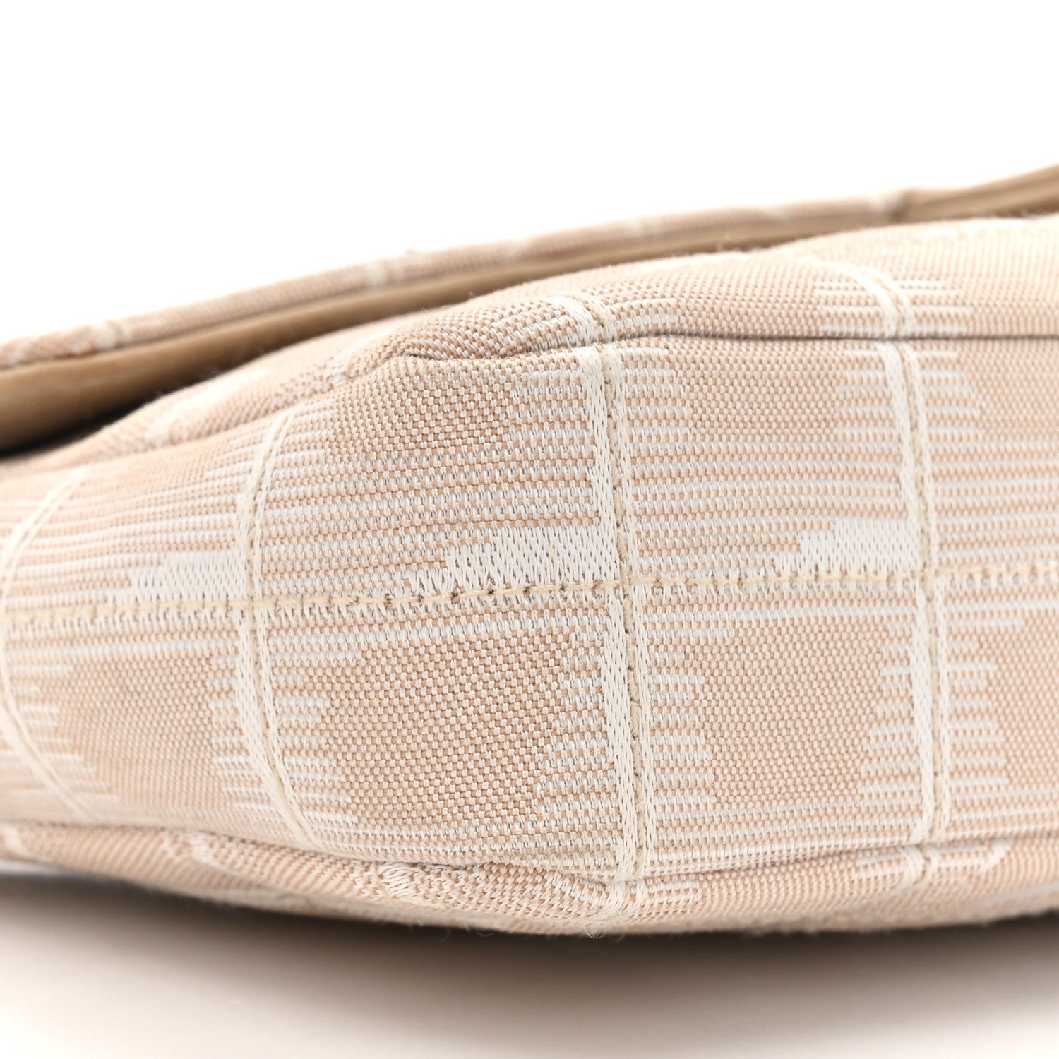 Chanel Nylon Travel East West Flap Beige 10 of 16