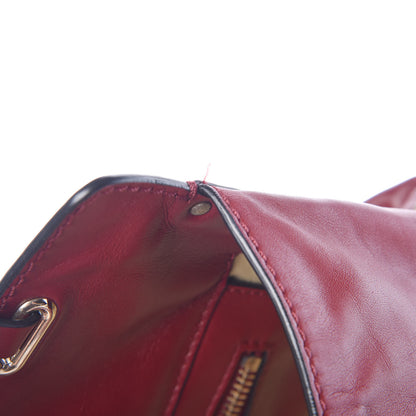 Valentino Garavani Vitello Small Rockstud Tote Rosso Valentino 8 of 11