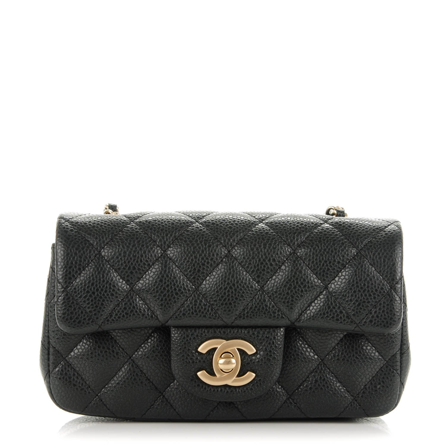 Chanel Caviar Quilted Extra Mini Flap Black 1 of 8