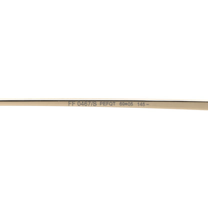 Fendi Sunglasses FF 0467/S Gold Peach 6 of 7