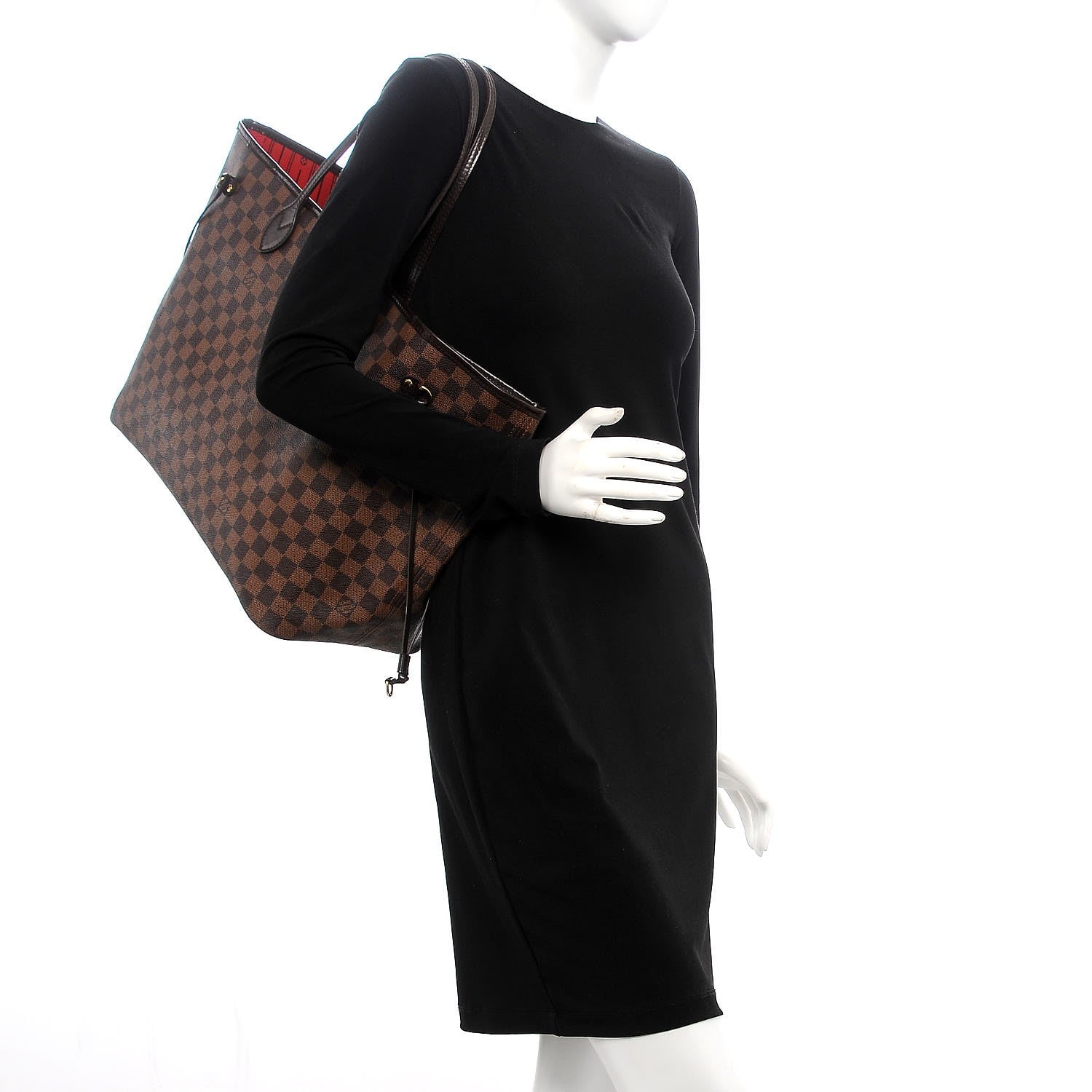 Louis Vuitton Damier Ebene Neverfull GM 2 of 13