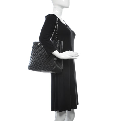 Chanel Caviar Quilted Large Shopping Tote Black 2 of 10