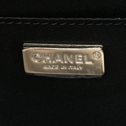 Chanel Sequin Medium Single Flap Blue Black Multicolor 6 of 11