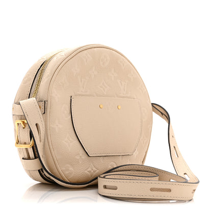 Louis Vuitton Empreinte Boite Chapeau Souple MM Creme 3 of 10