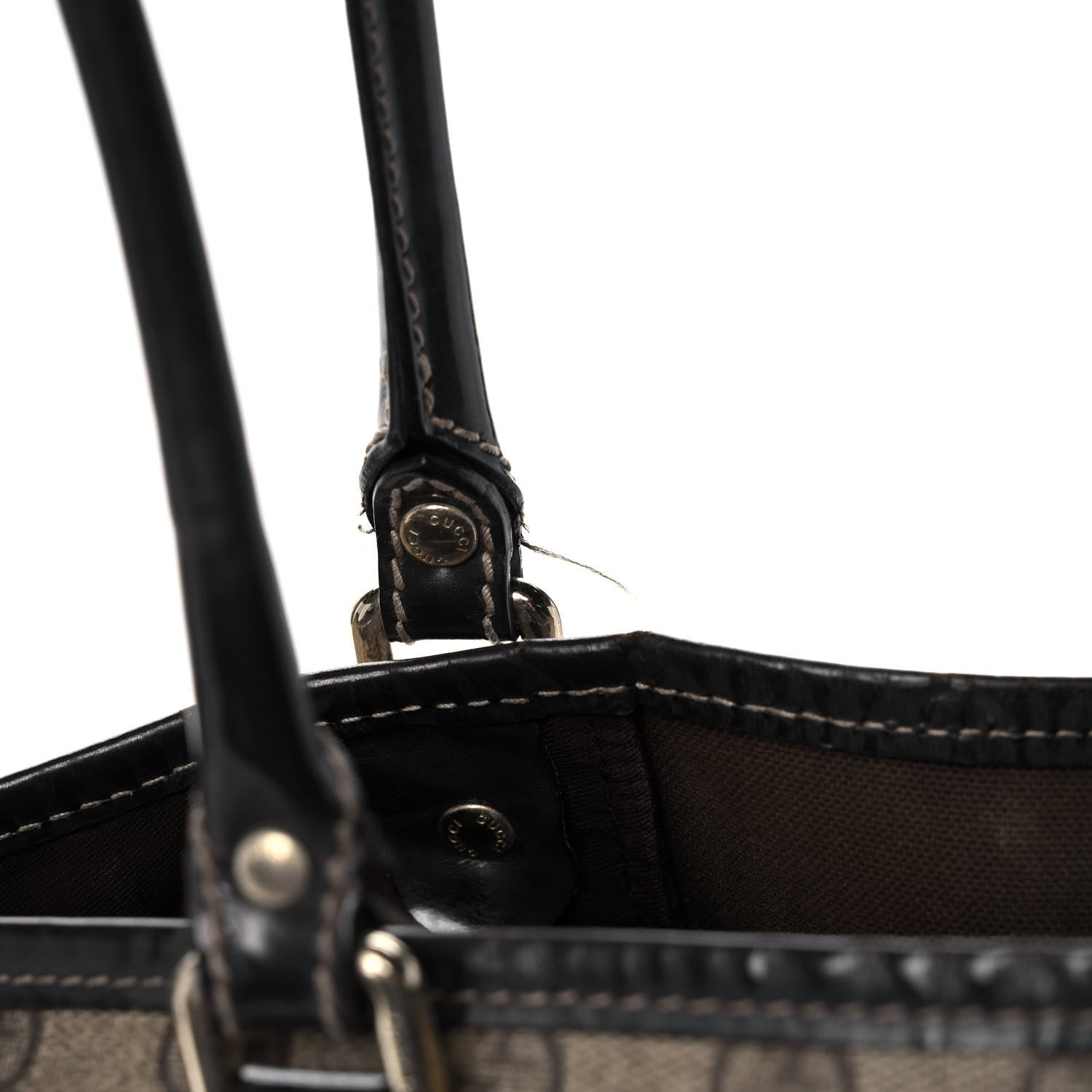 Gucci GG Plus Monogram Medium Joy Tote Dark Brown 11 of 16