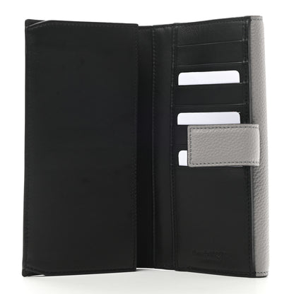 Alexander McQueen Calfskin Skull Continental Wallet Grey 6 of 8