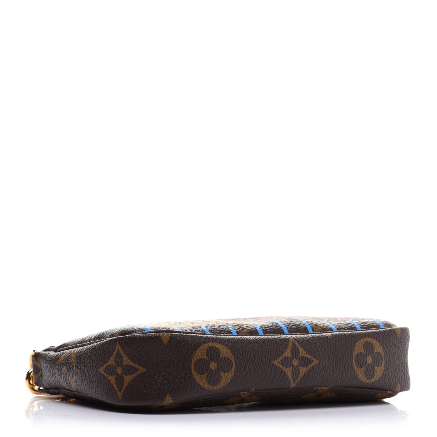 Louis Vuitton Monogram 2020 Christmas Animation Roller Coaster Mini Pochette Accessories Pivoine 4 of 9