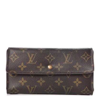 Louis Vuitton Monogram Porte Tresor International Wallet 1 of 11