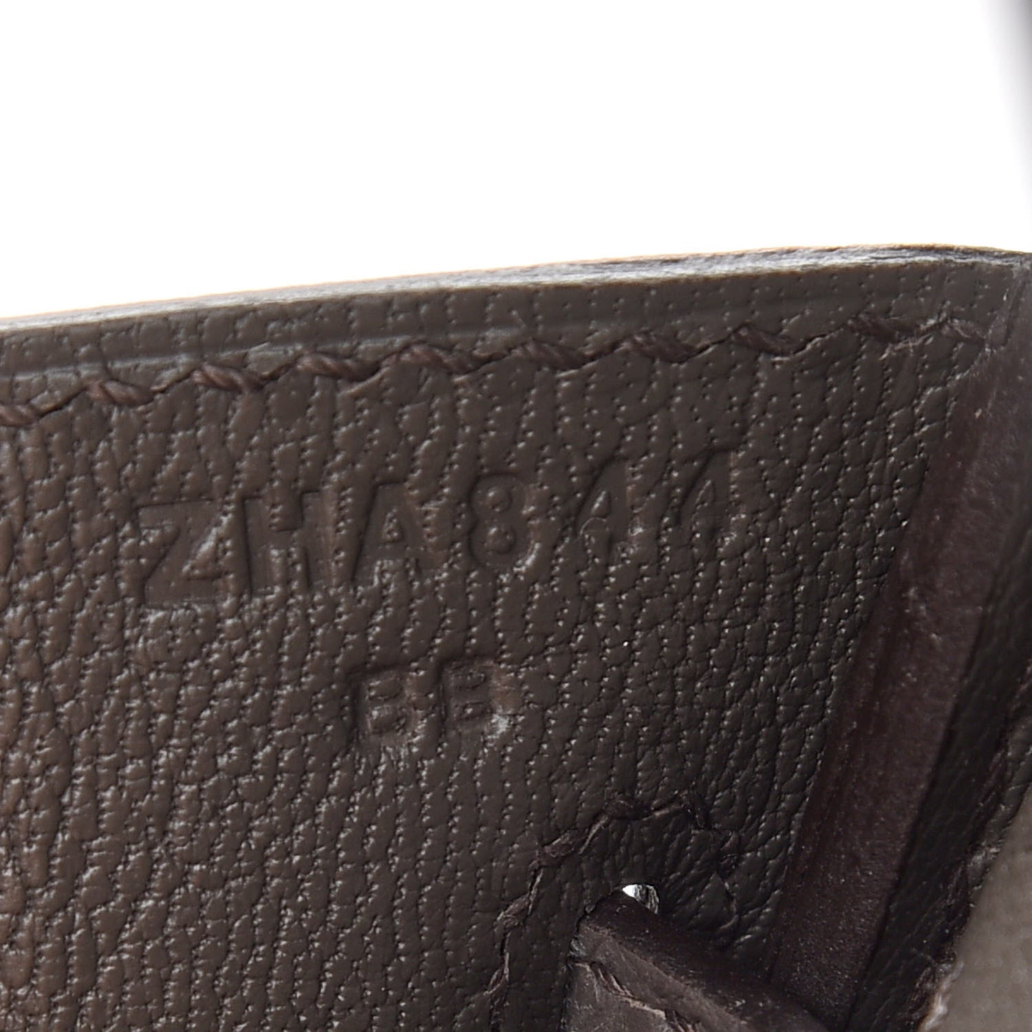 Hermes Togo Birkin 25 Etain 6 of 9