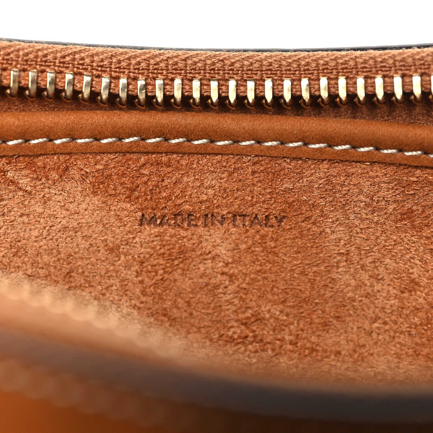 Celine Suede Medium Strap Ava Triomphe Shoulder Bag Camel 6 of 9