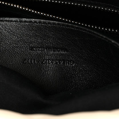 Saint Laurent Calfskin Y Quilted Monogram Small Loulou Bowling Bag Ivory 7 of 13