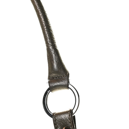 Fendi Zucchino Vachetta Shoulder Bag Caffe Argilla Canna di Fucile 11 of 15