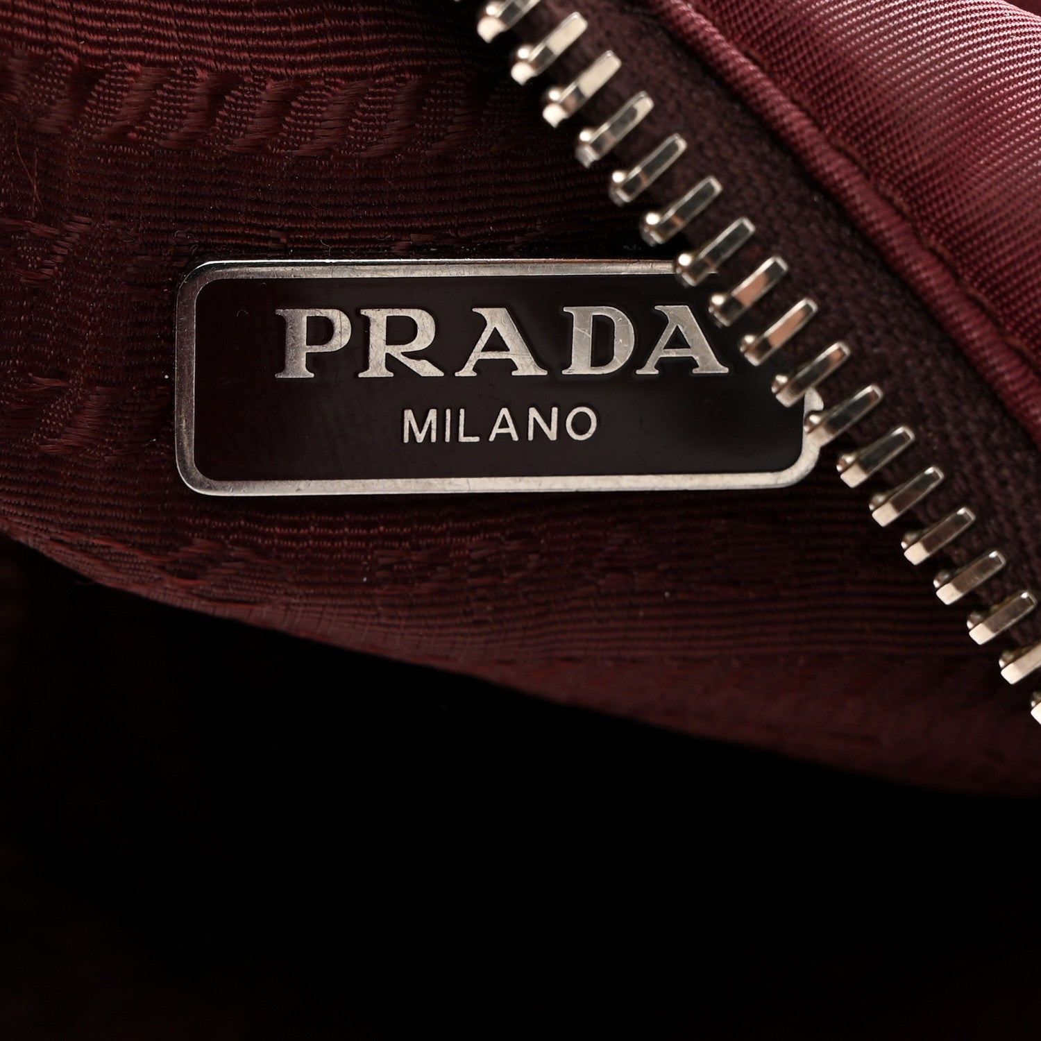Prada Tessuto Nylon Re-Edition 2005 Shoulder Bag Granato 8 of 13
