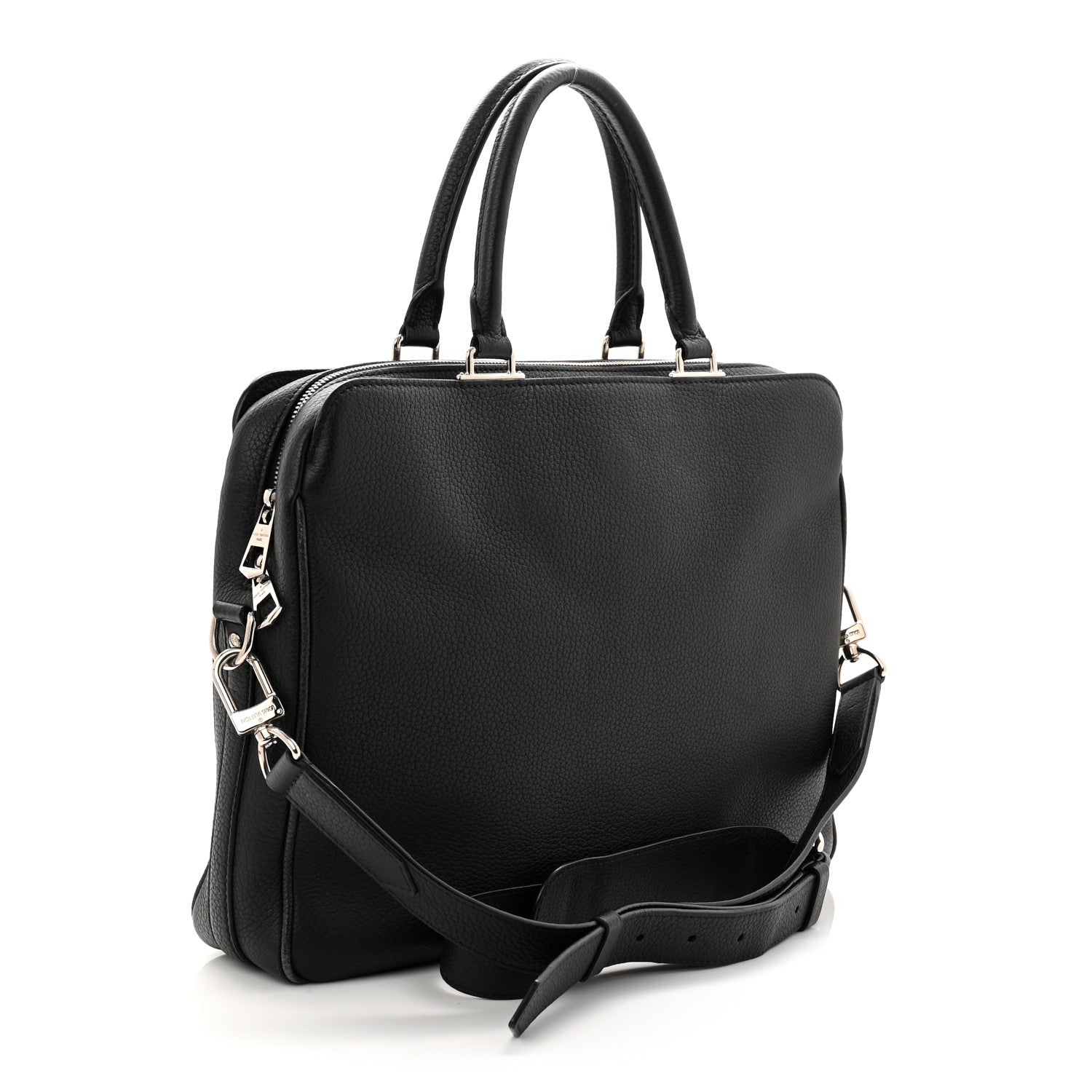Louis Vuitton Taurillon Armand Briefcase Black 3 of 12