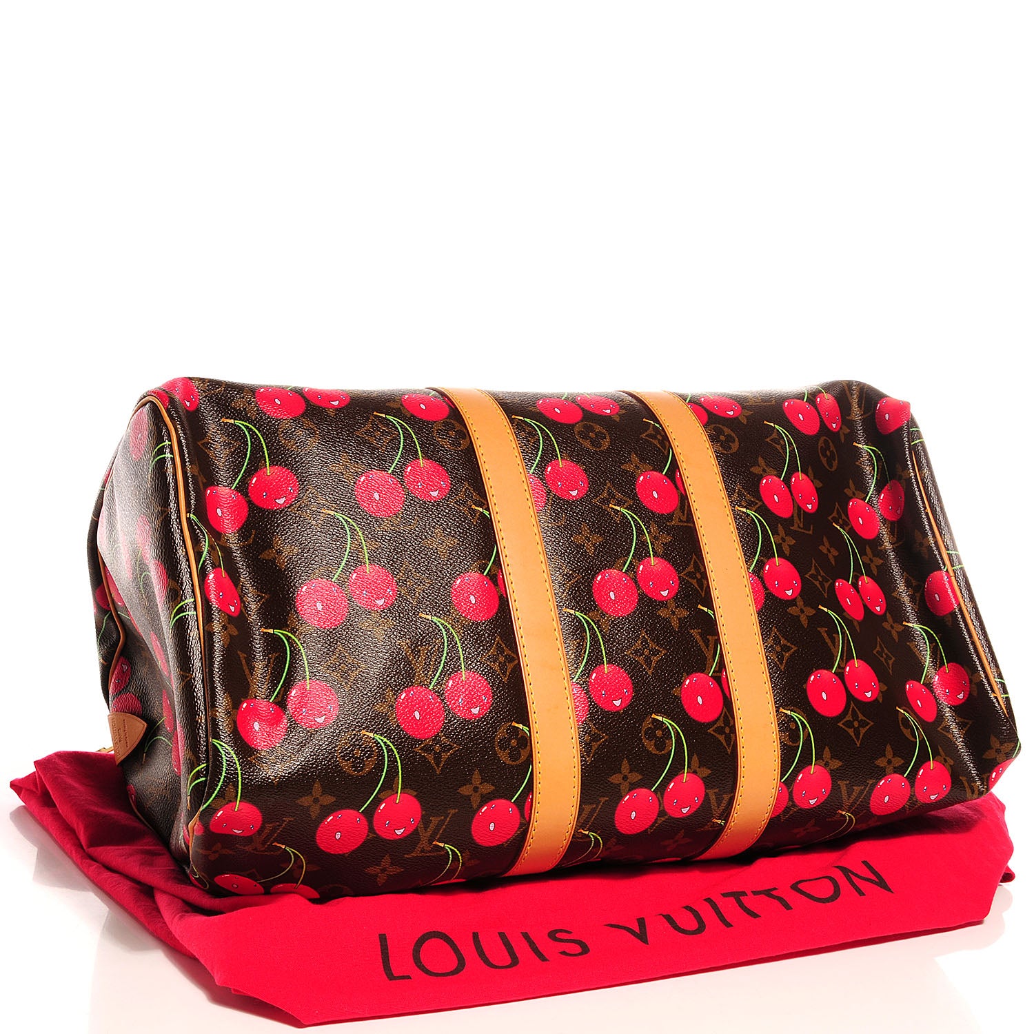Louis Vuitton Monogram Cerises Keepall 45 4 of 7